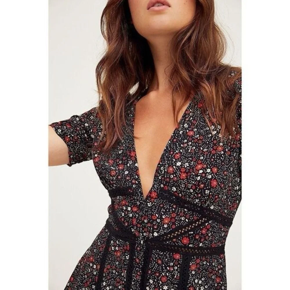 Free People Piece of Your Heart Mini Dress - Picture 4 of 9